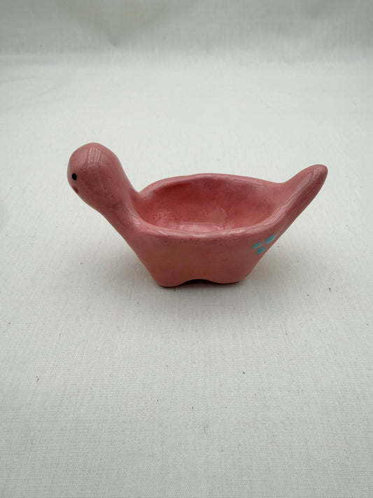 Dino Blumentopf pink