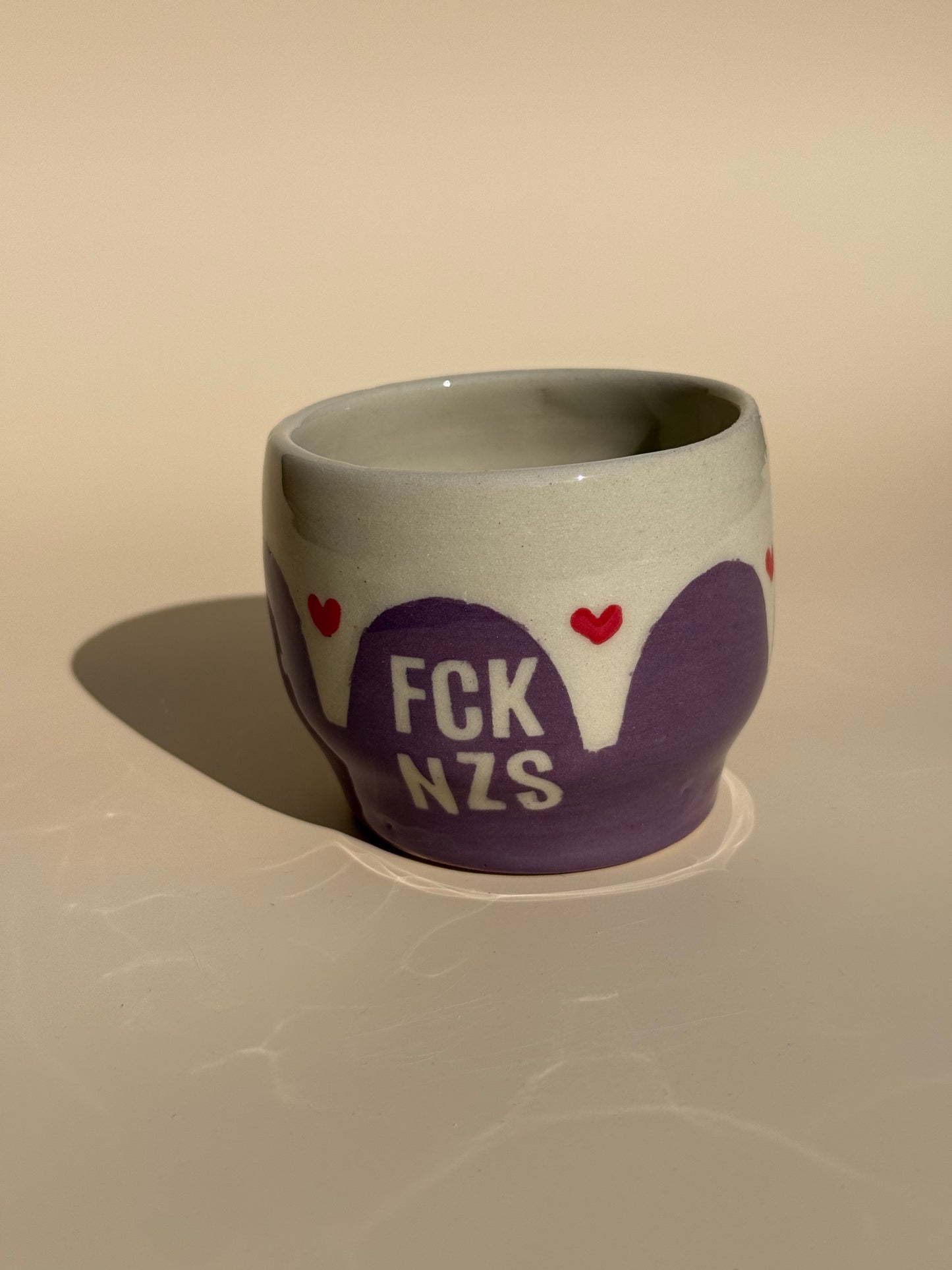 Becher FCK NZS Lila