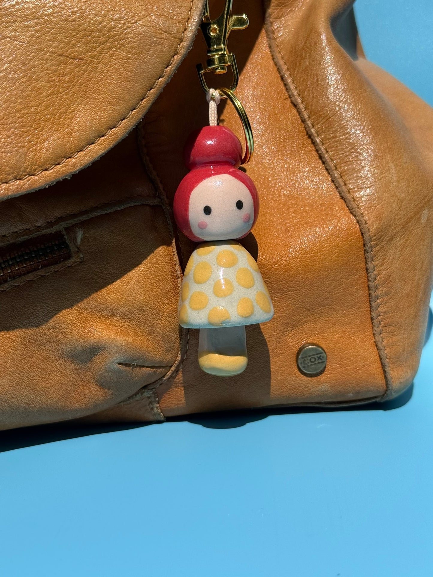 Charm Taschenanhänger Happy Frauen