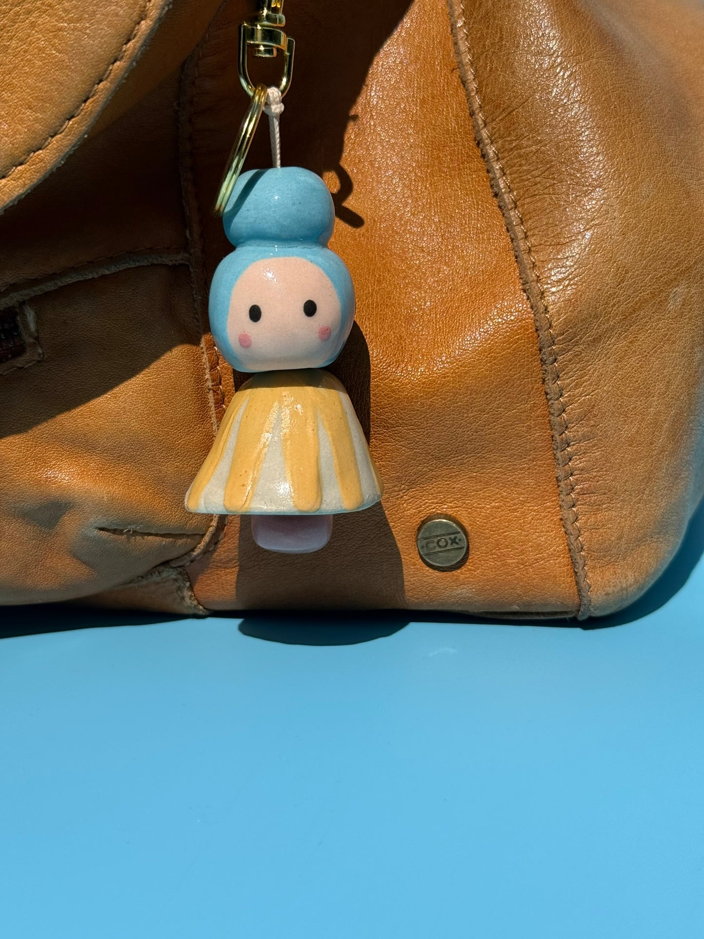 Charm Taschenanhänger Happy Frauen