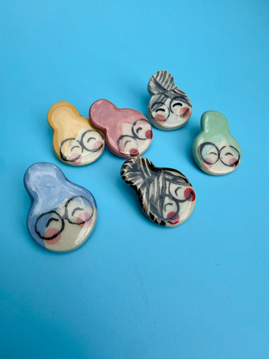 Pins Frau Peppa und Freundinnen